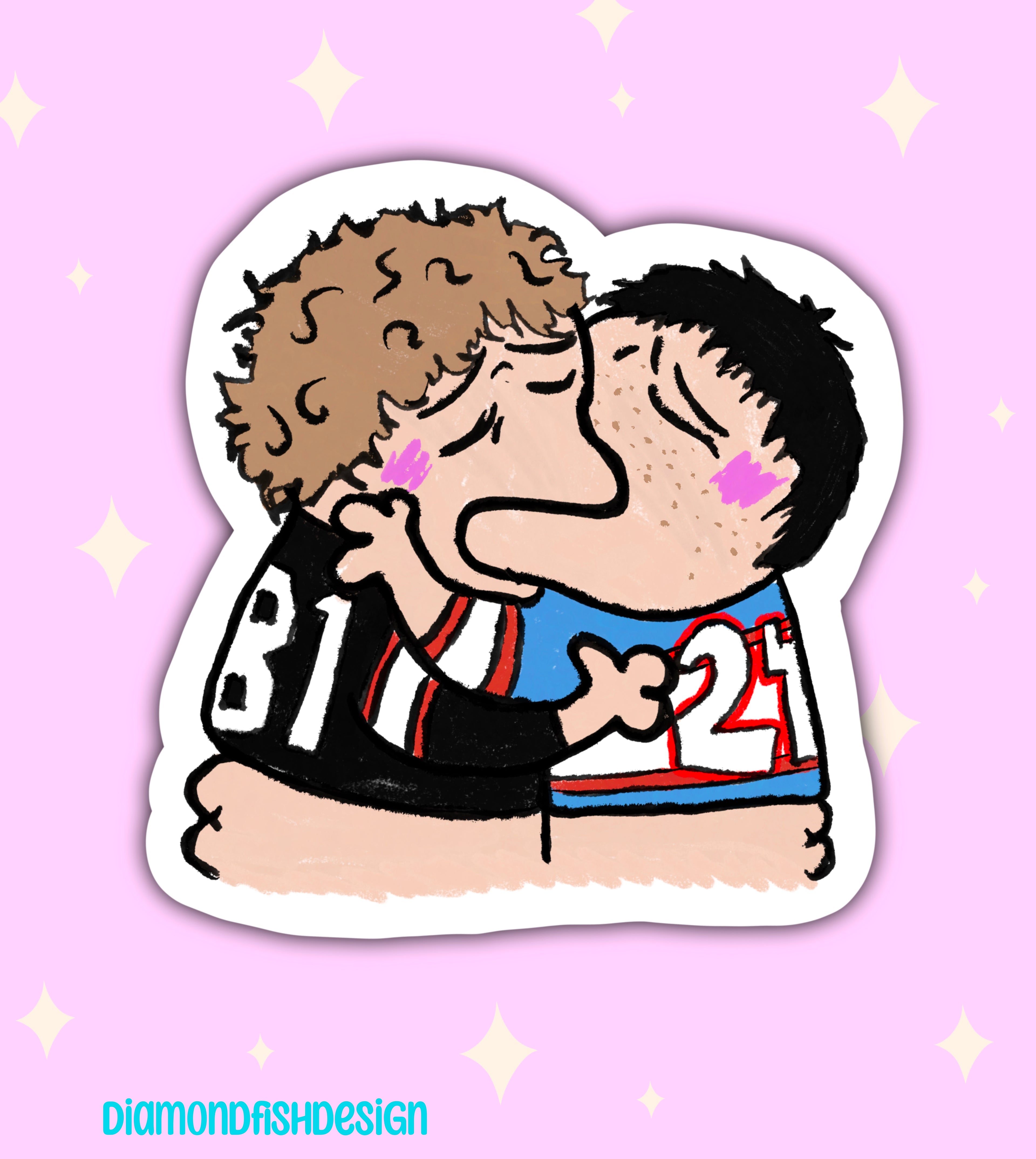 Hollanov kissing- Heated Rivalry