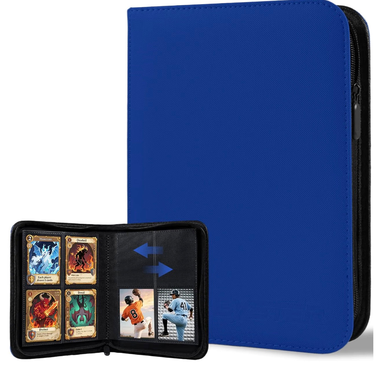 Custom Painted 4-pocket binder