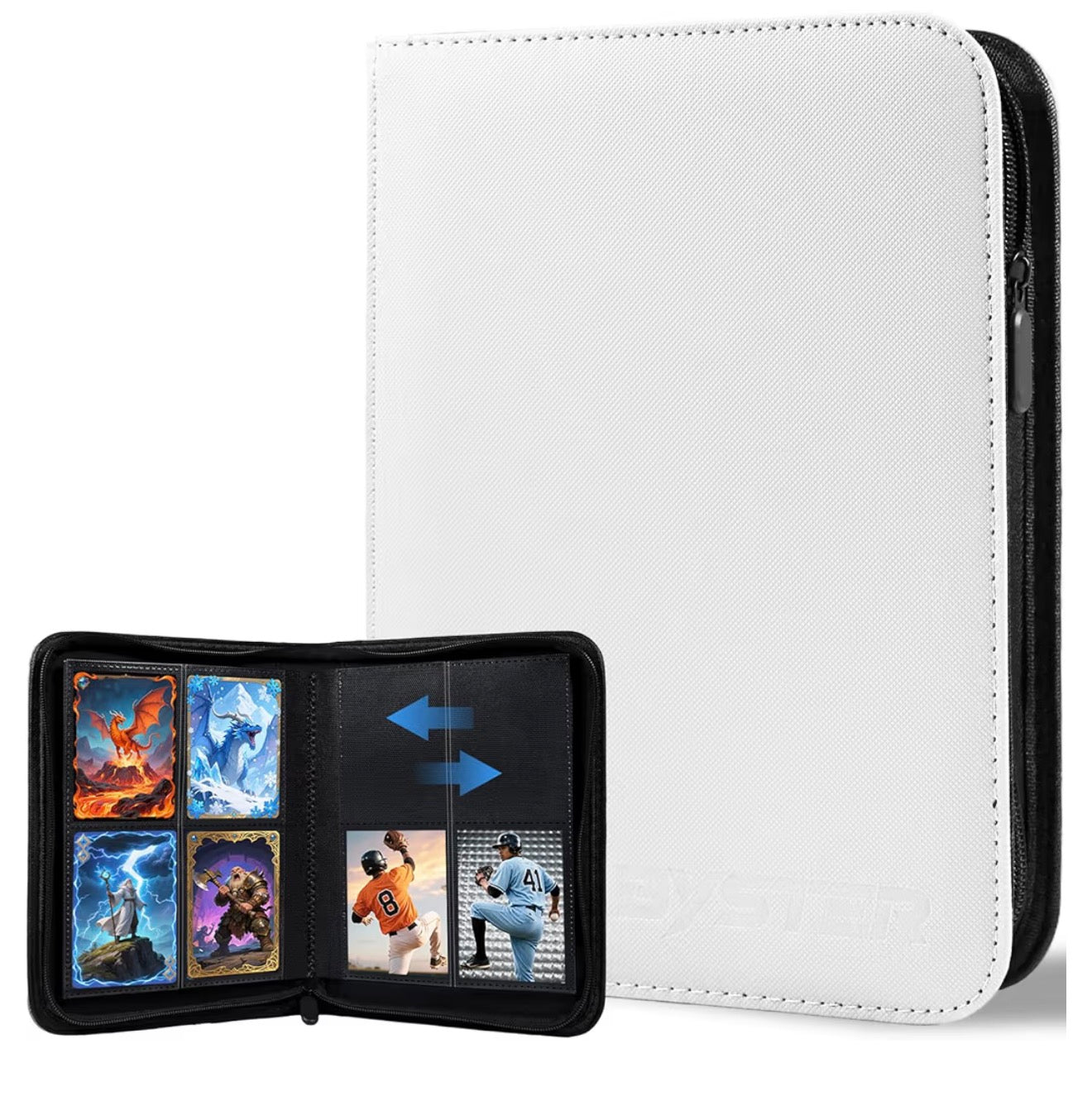 Custom Painted 4-pocket binder