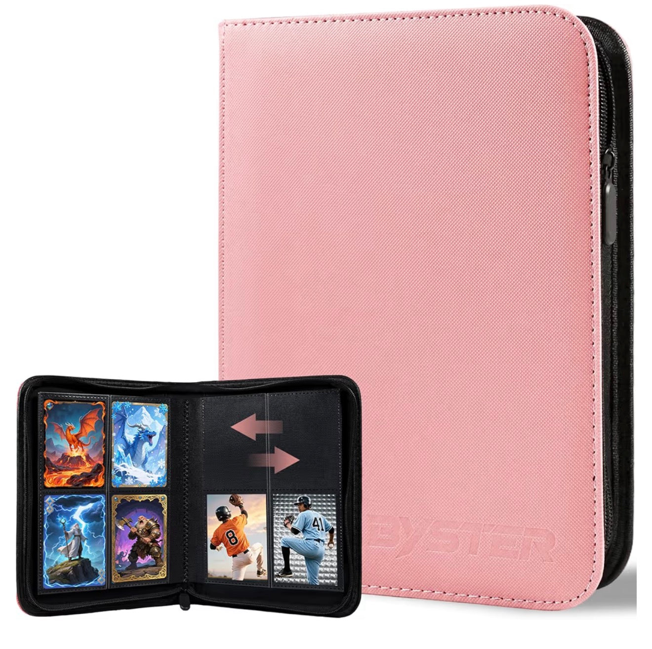 Custom Painted 4-pocket binder
