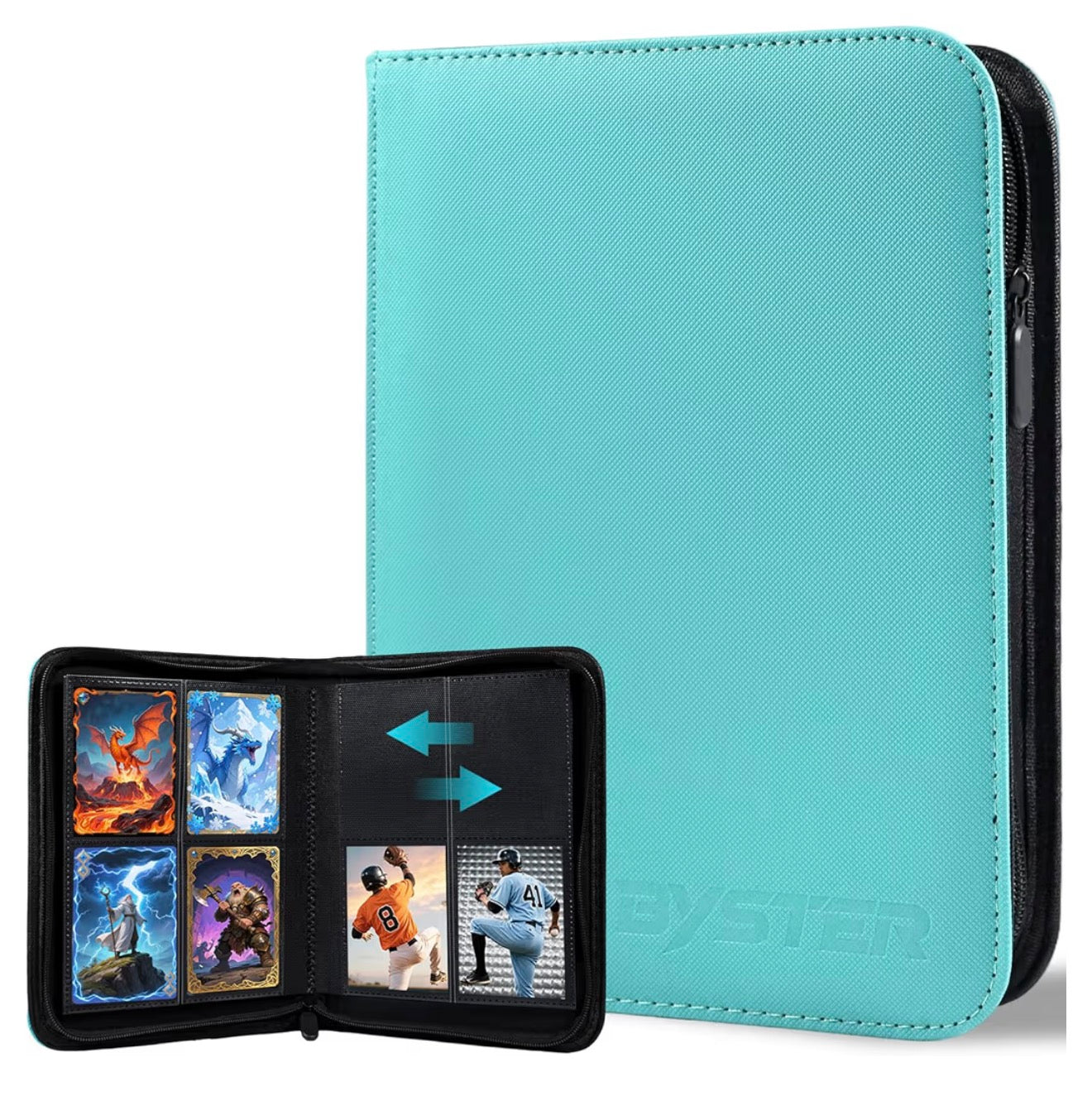 Custom Painted 4-pocket binder