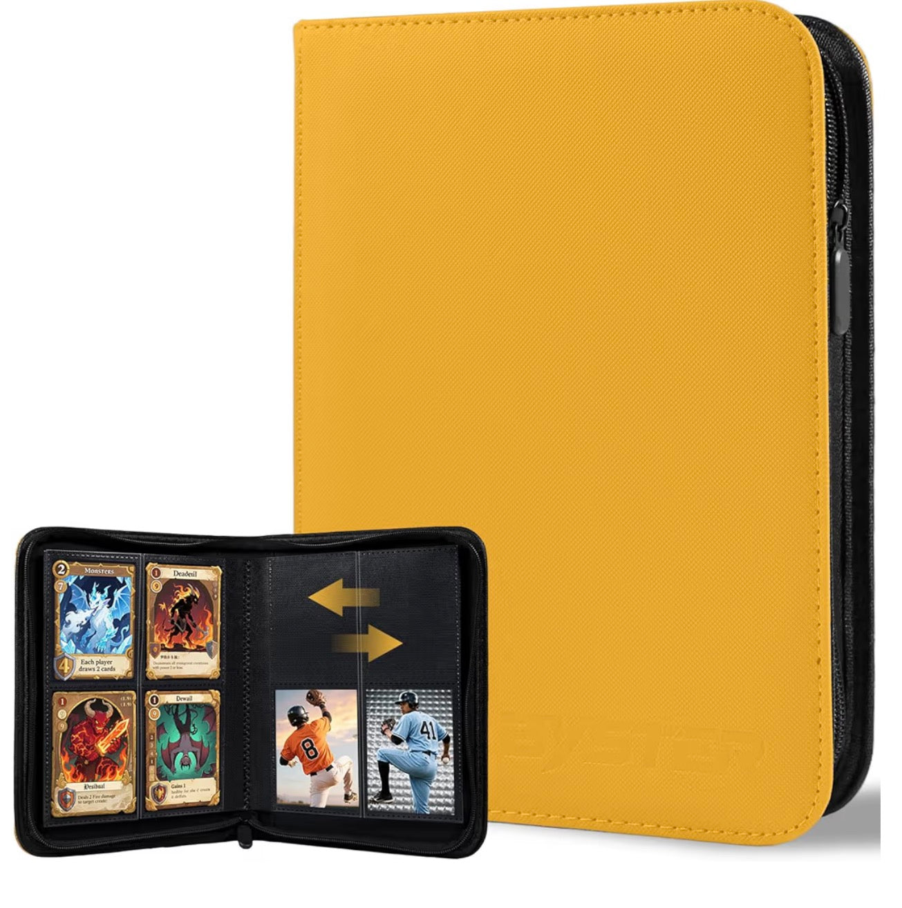 Custom Painted 4-pocket binder