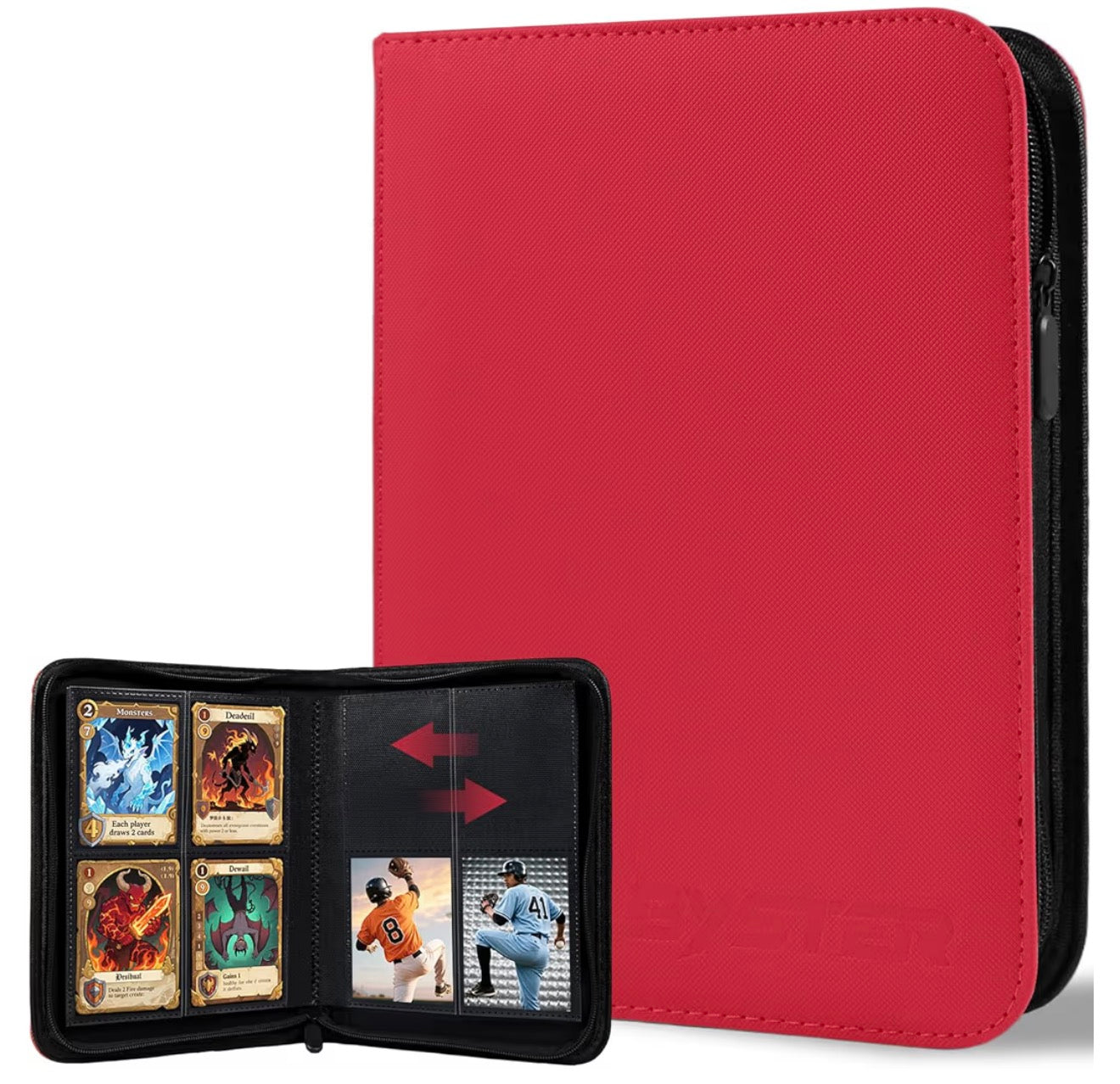 Custom Painted 4-pocket binder