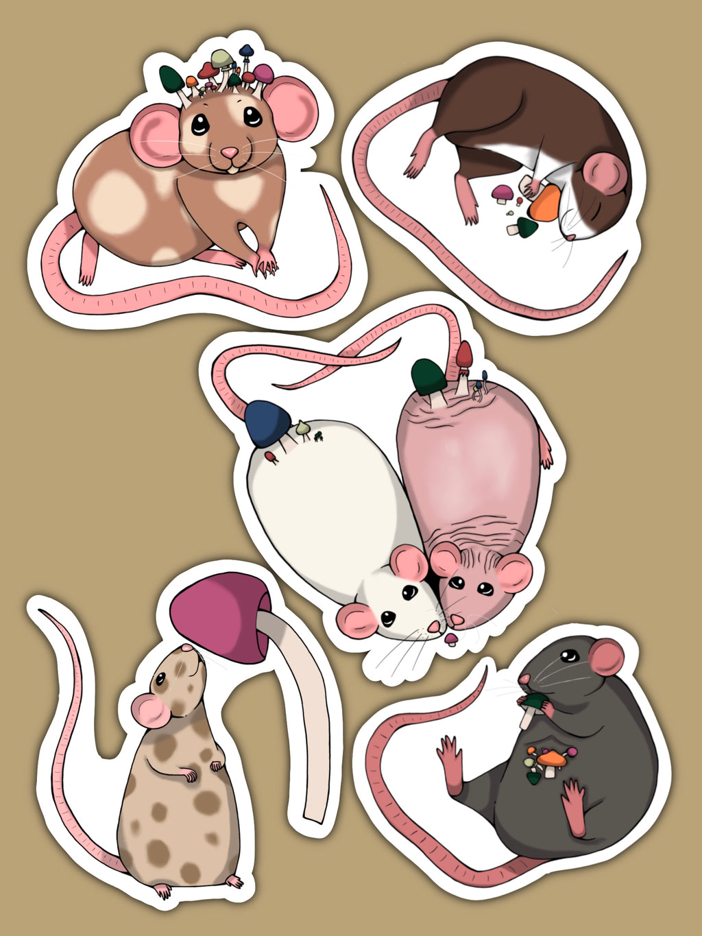 Mushroom Rats