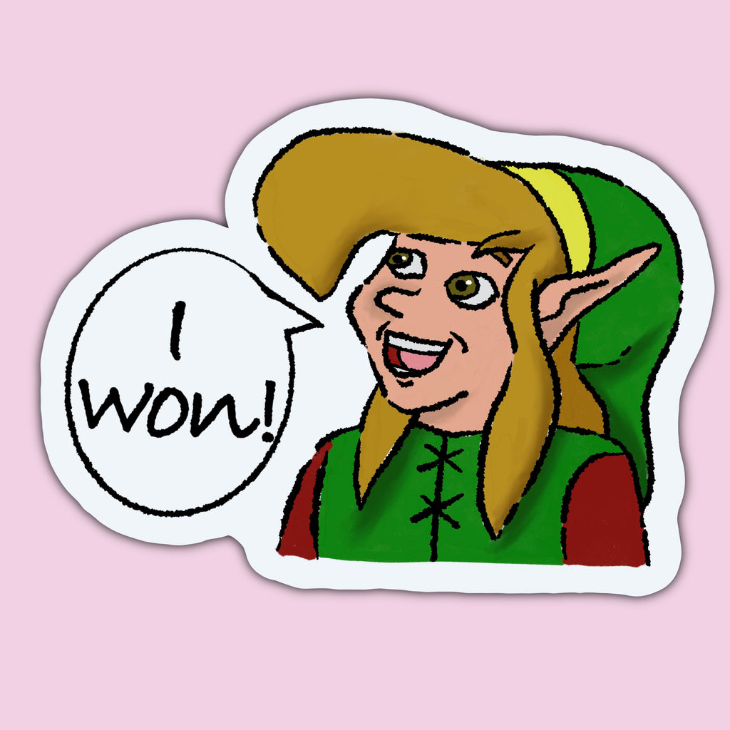 I Won!-Legend of Zelda CDI