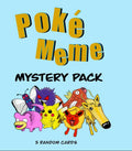 Poke Meme Mystery Pack-5 Cards