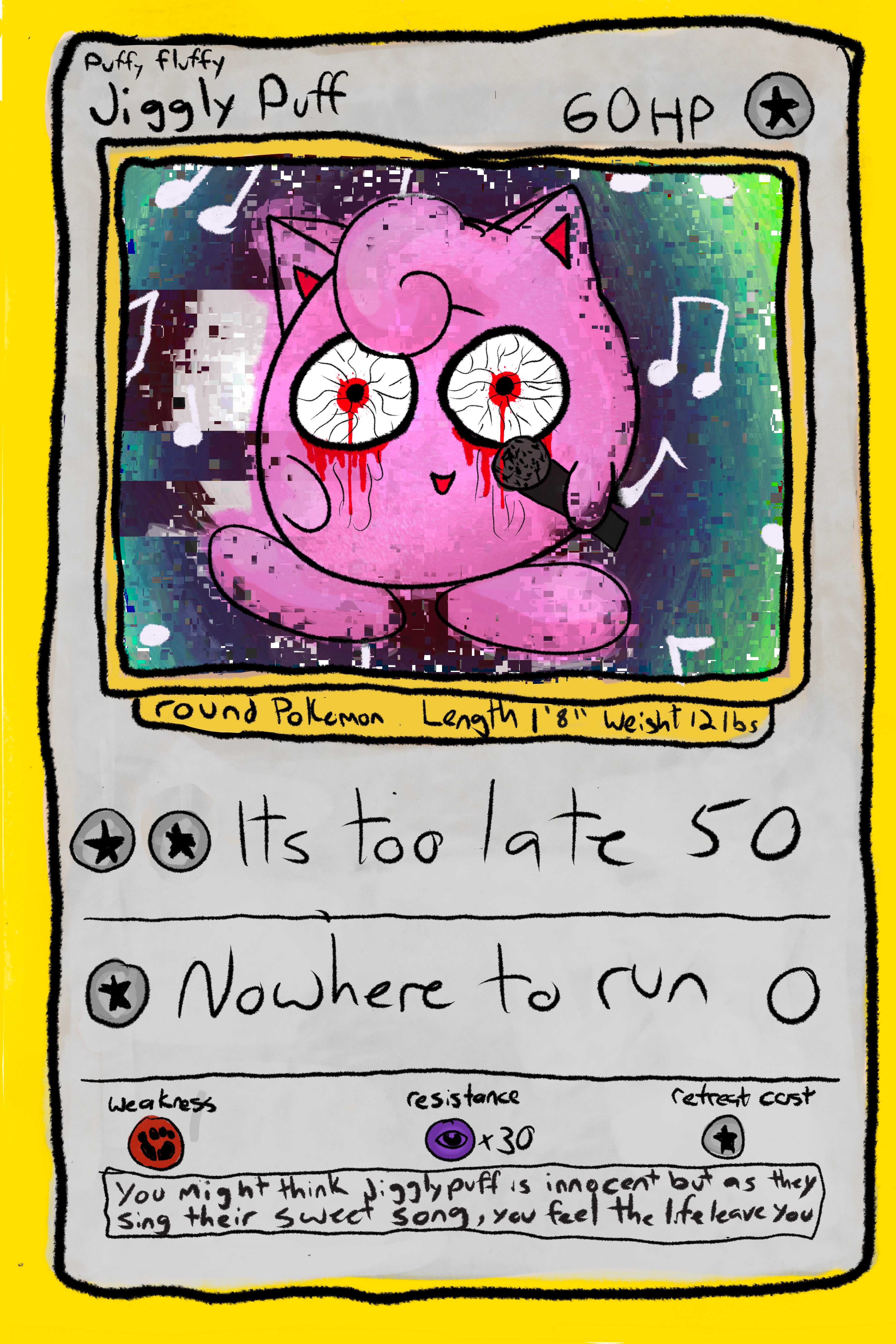Poke Meme GEN 1 Art Cards