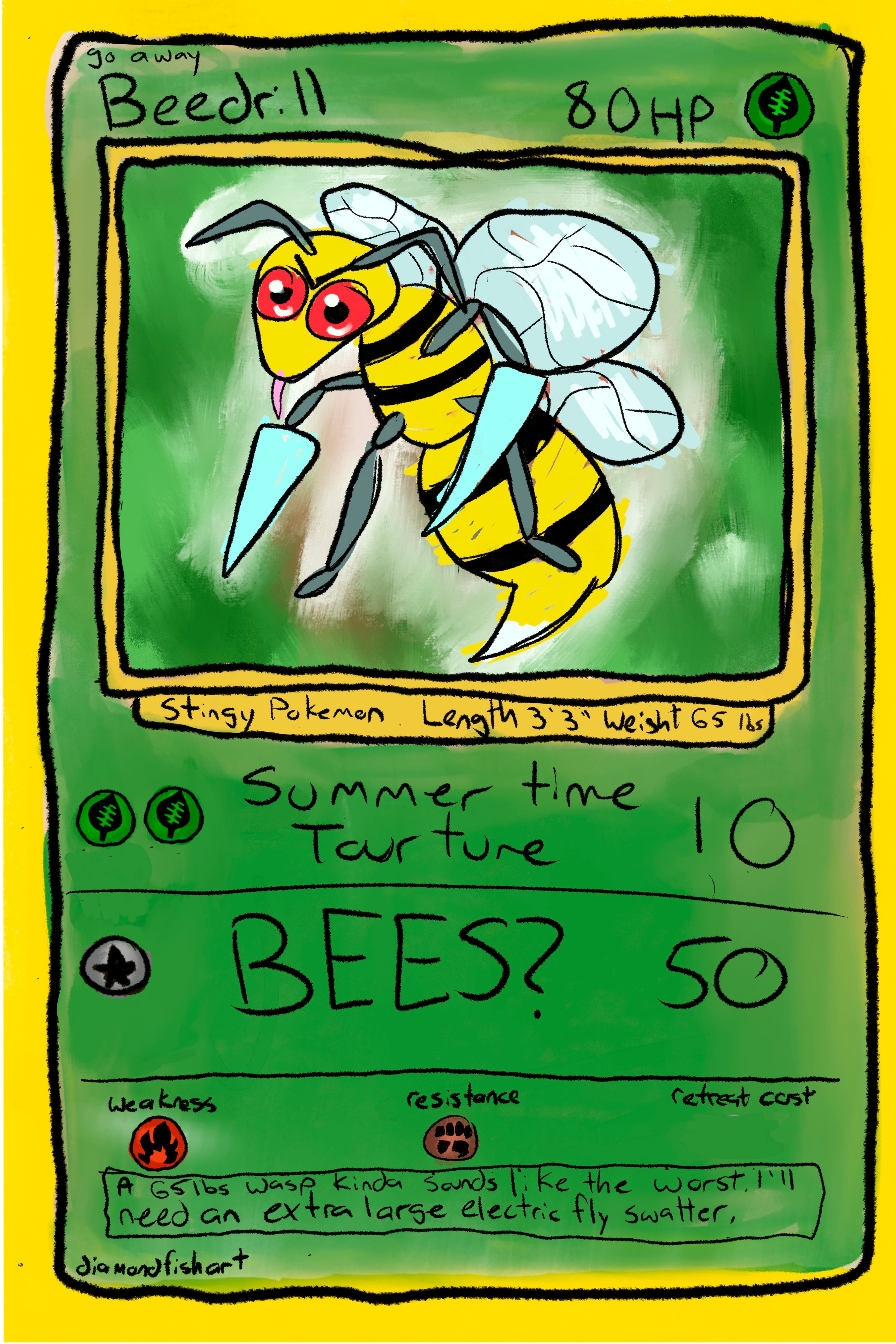 Poke Meme GEN 1 Art Cards