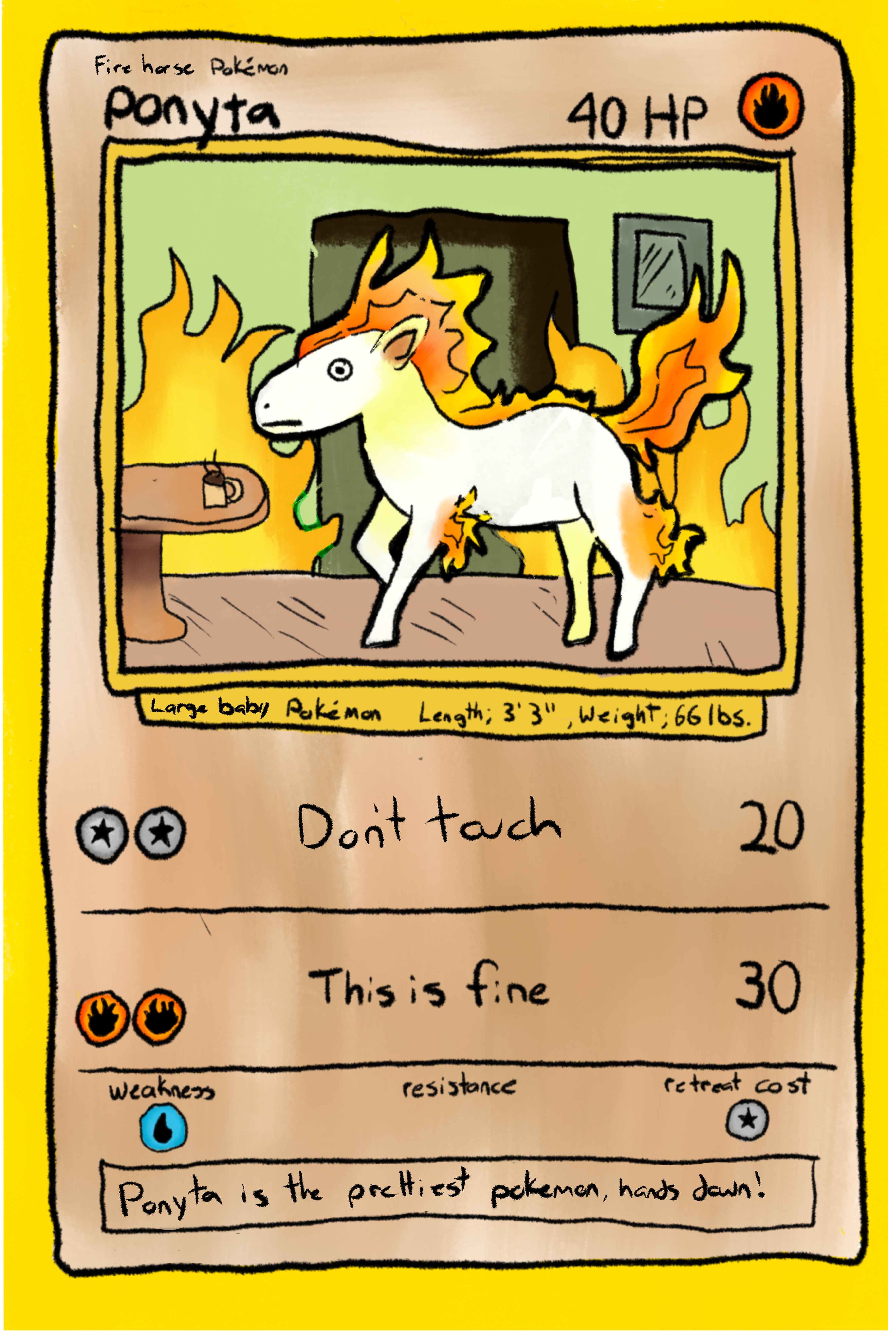Poke Meme GEN 1 Art Cards
