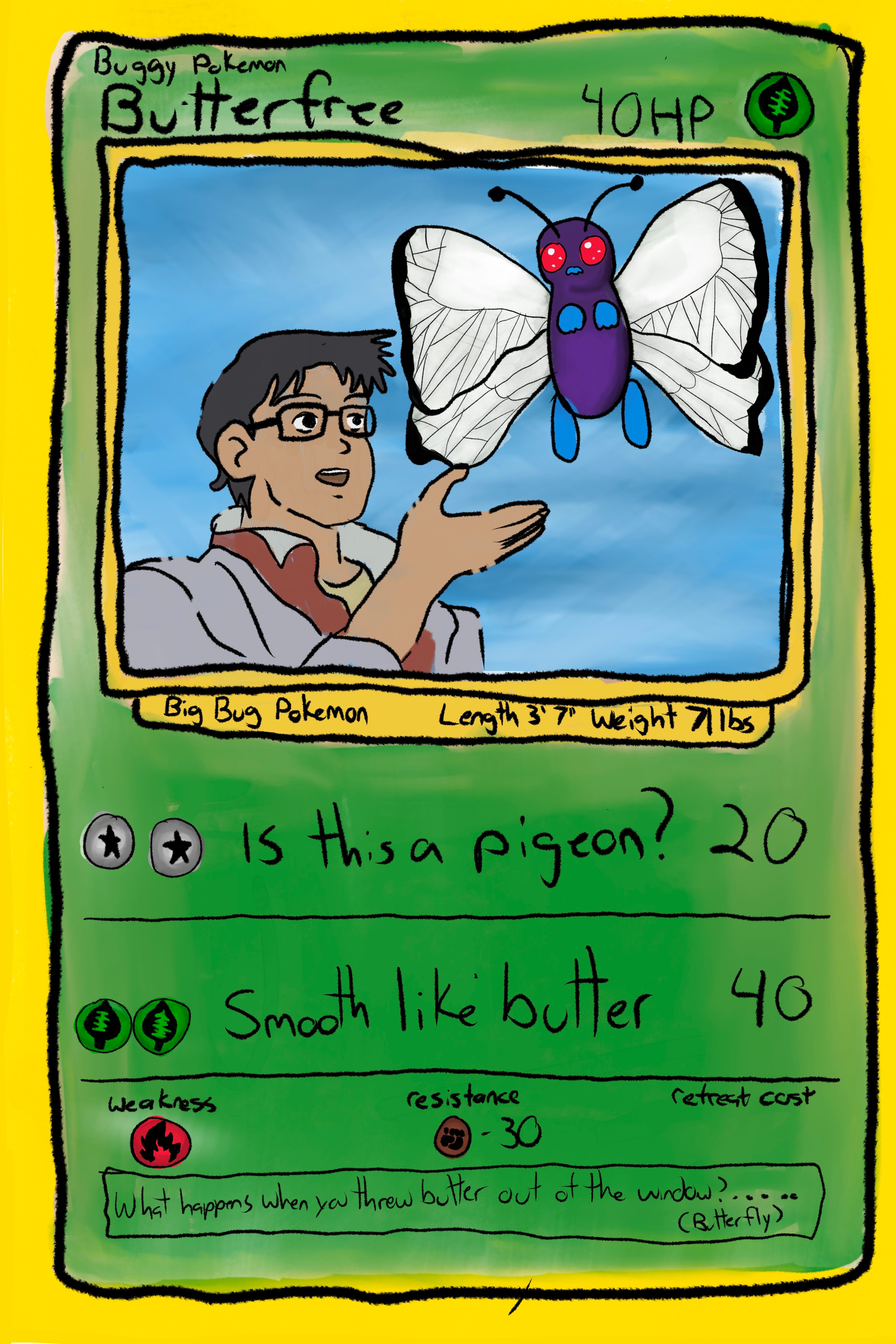 Poke Meme GEN 1 Art Cards