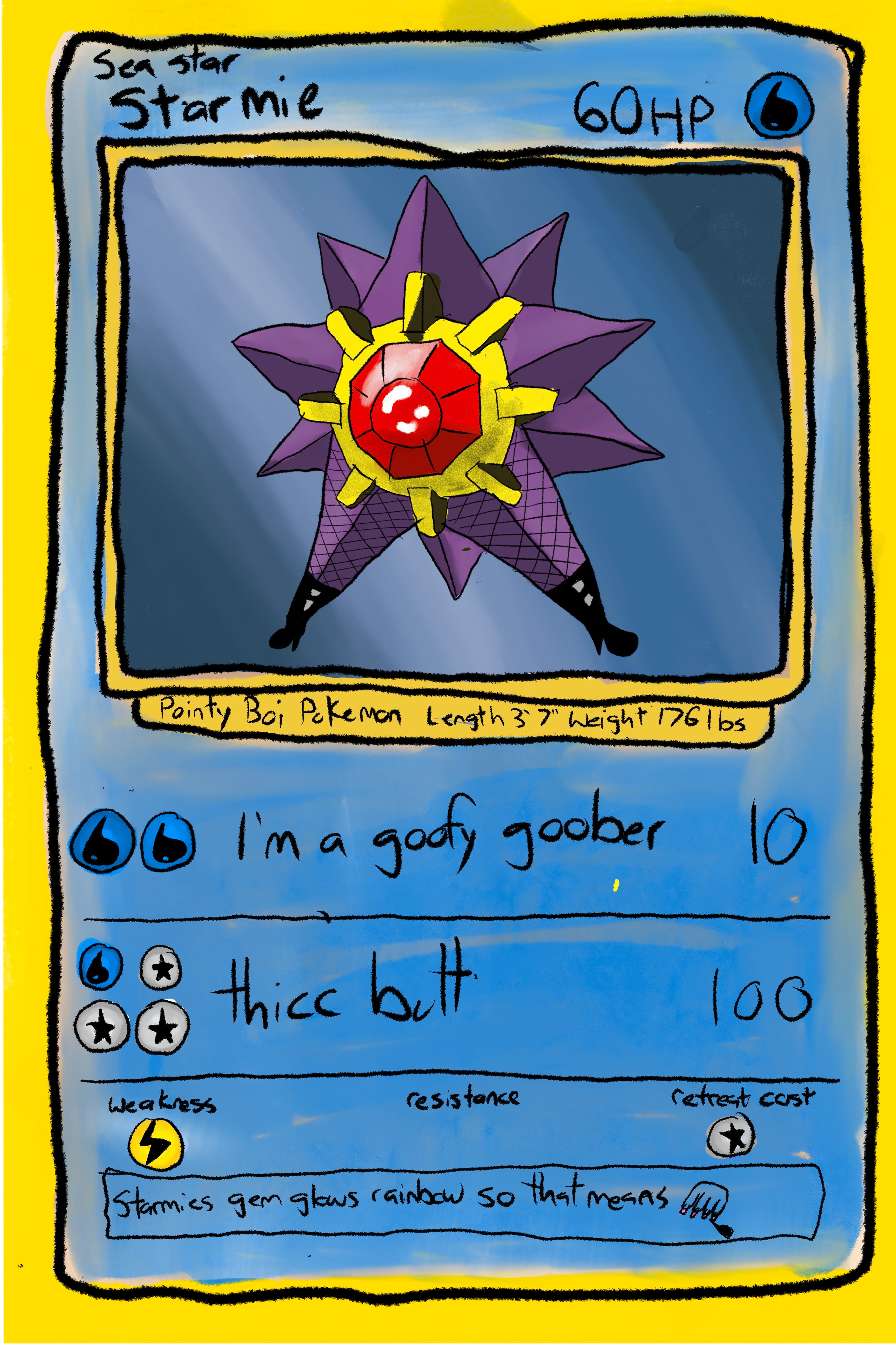 Poke Meme GEN 1 Art Cards