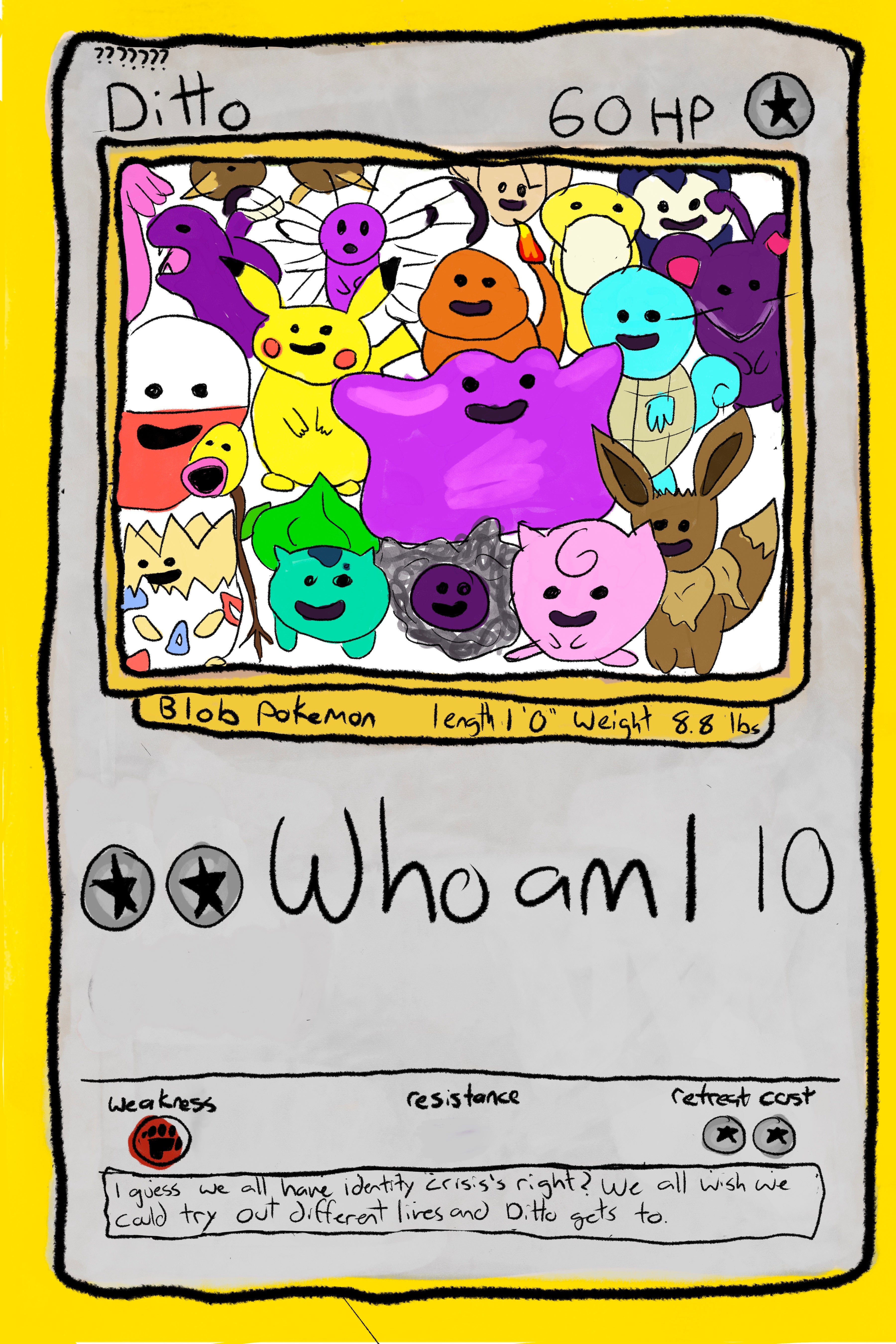 Poke Meme GEN 1 Art Cards