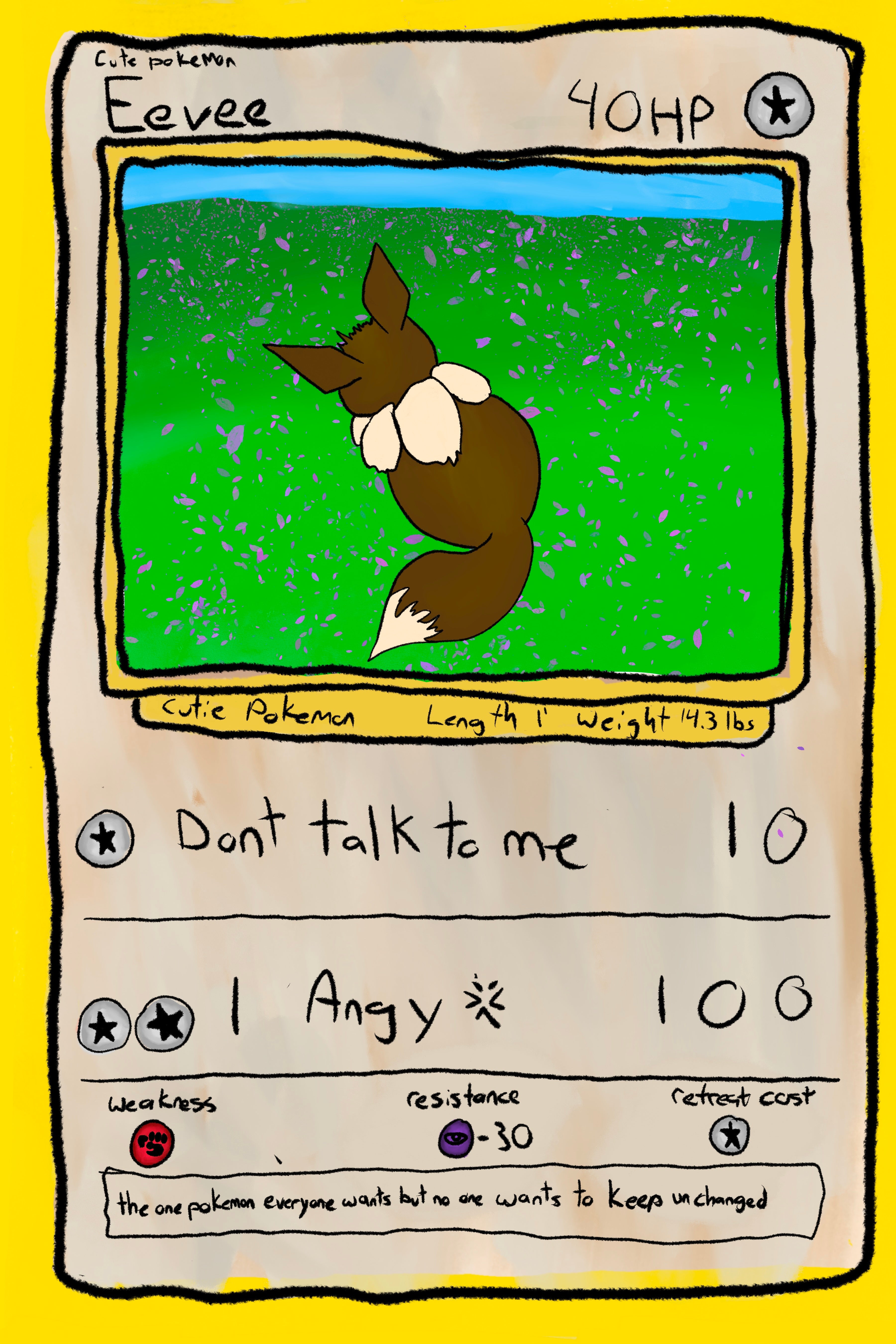 Poke Meme GEN 1 Art Cards