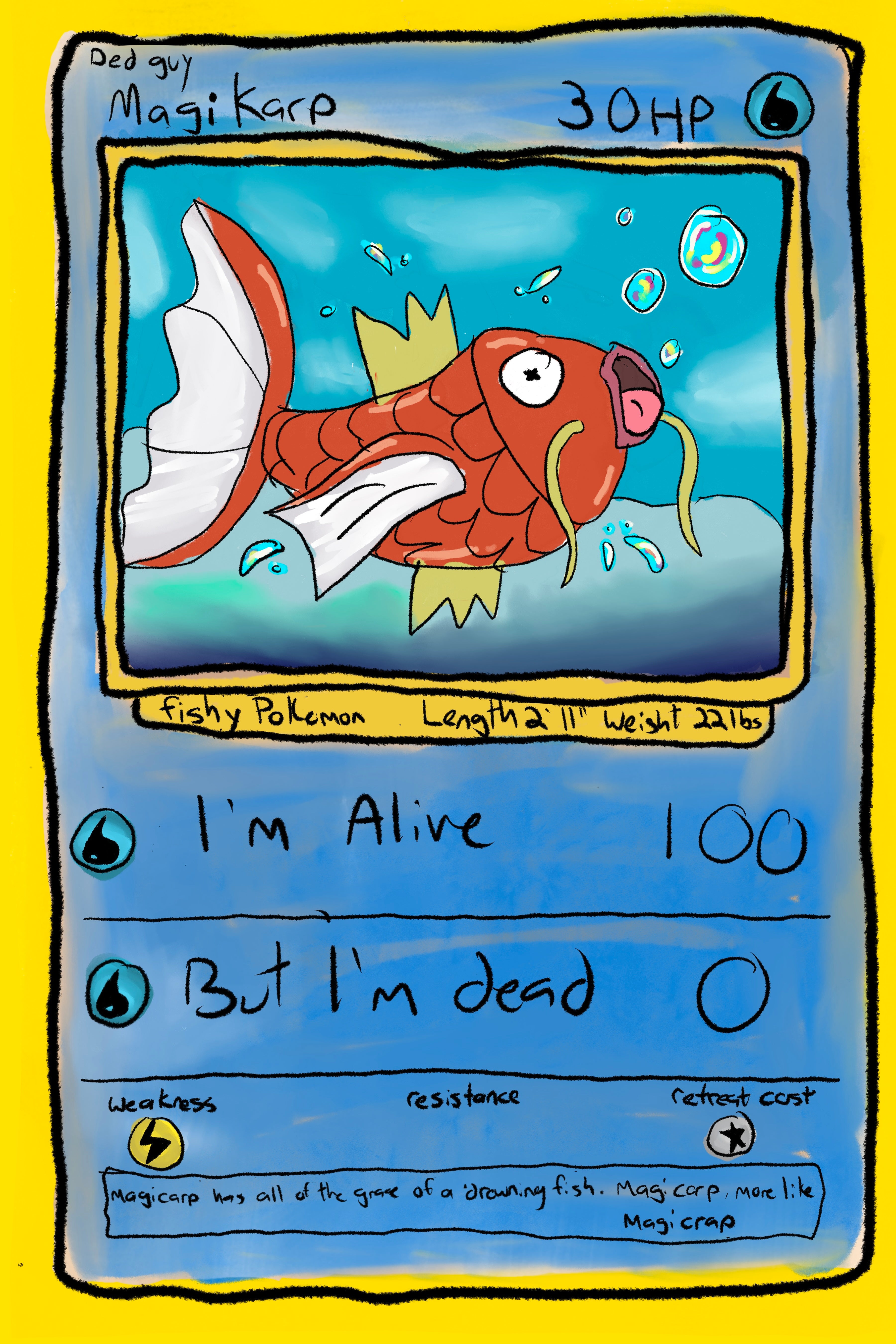 Poke Meme GEN 1 Art Cards