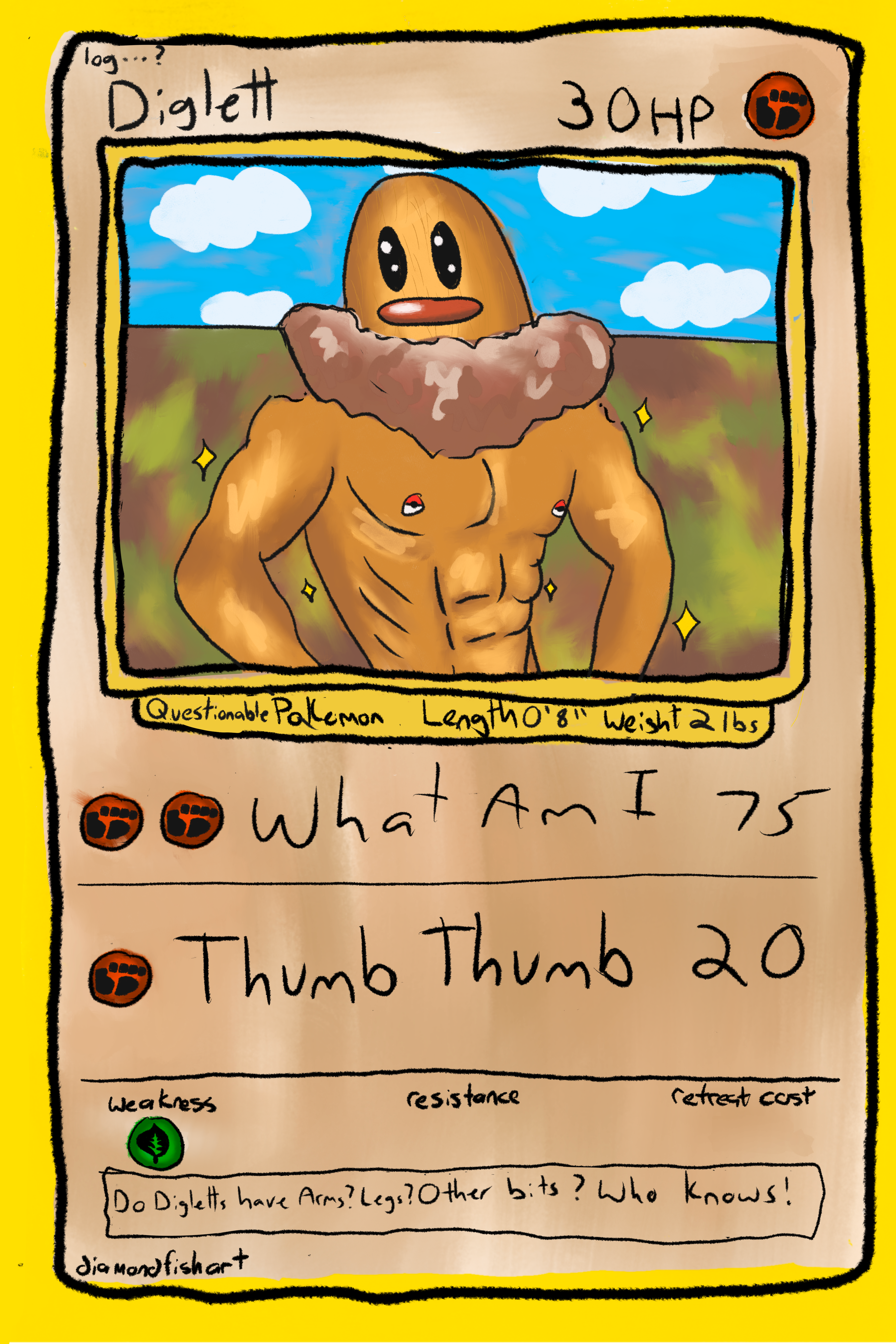 Poke Meme GEN 1 Art Cards