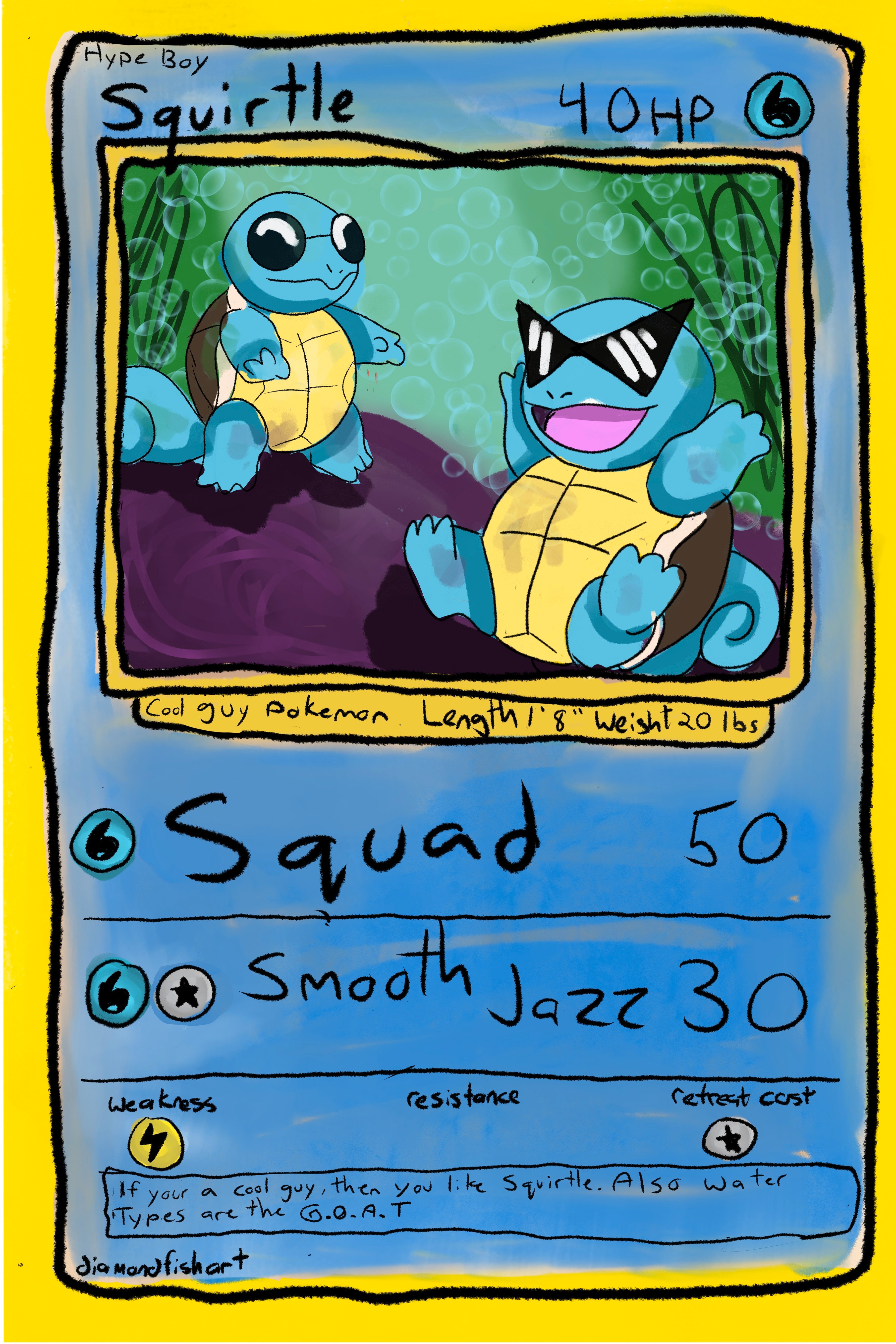Poke Meme GEN 1 Art Cards