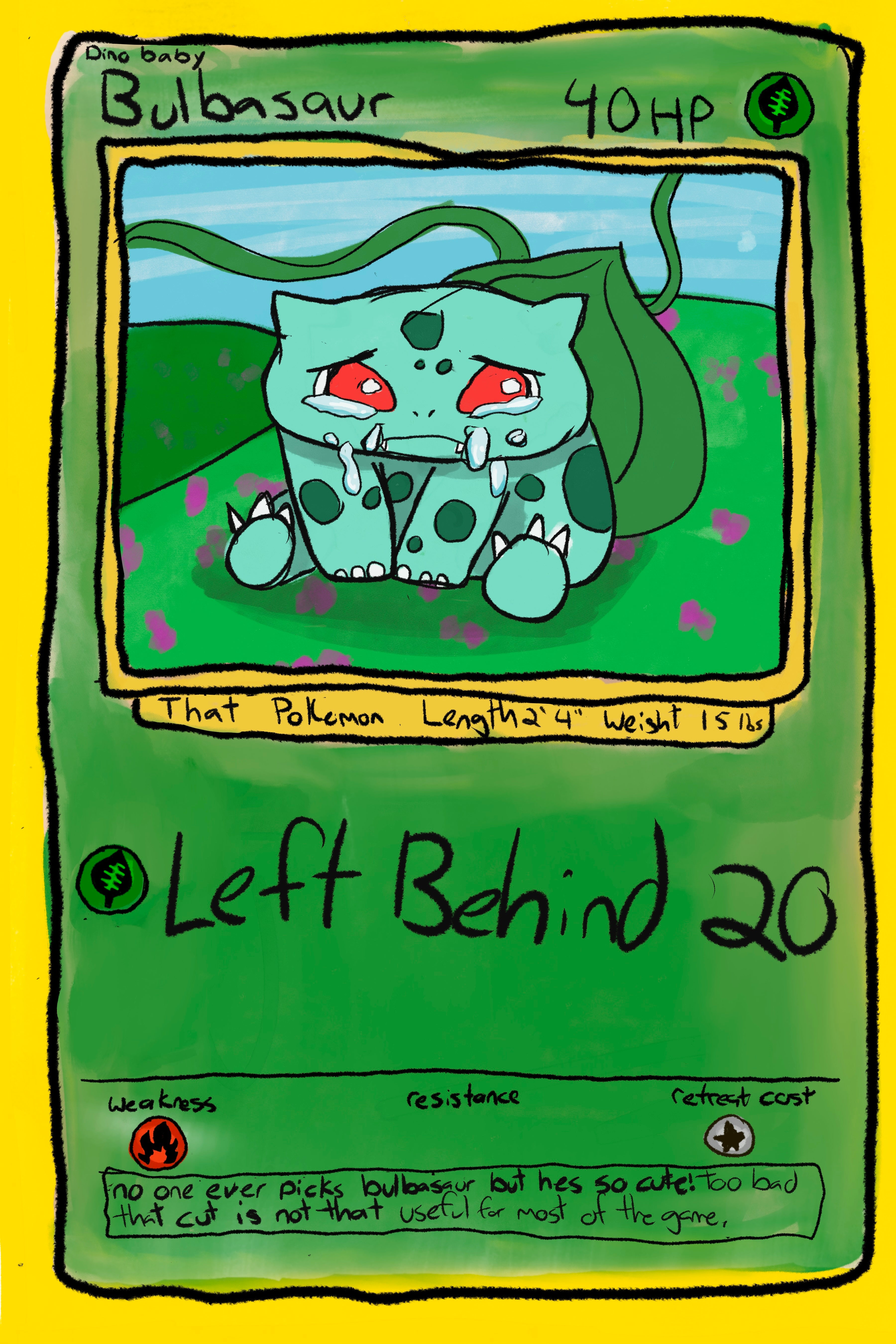 Poke Meme GEN 1 Art Cards