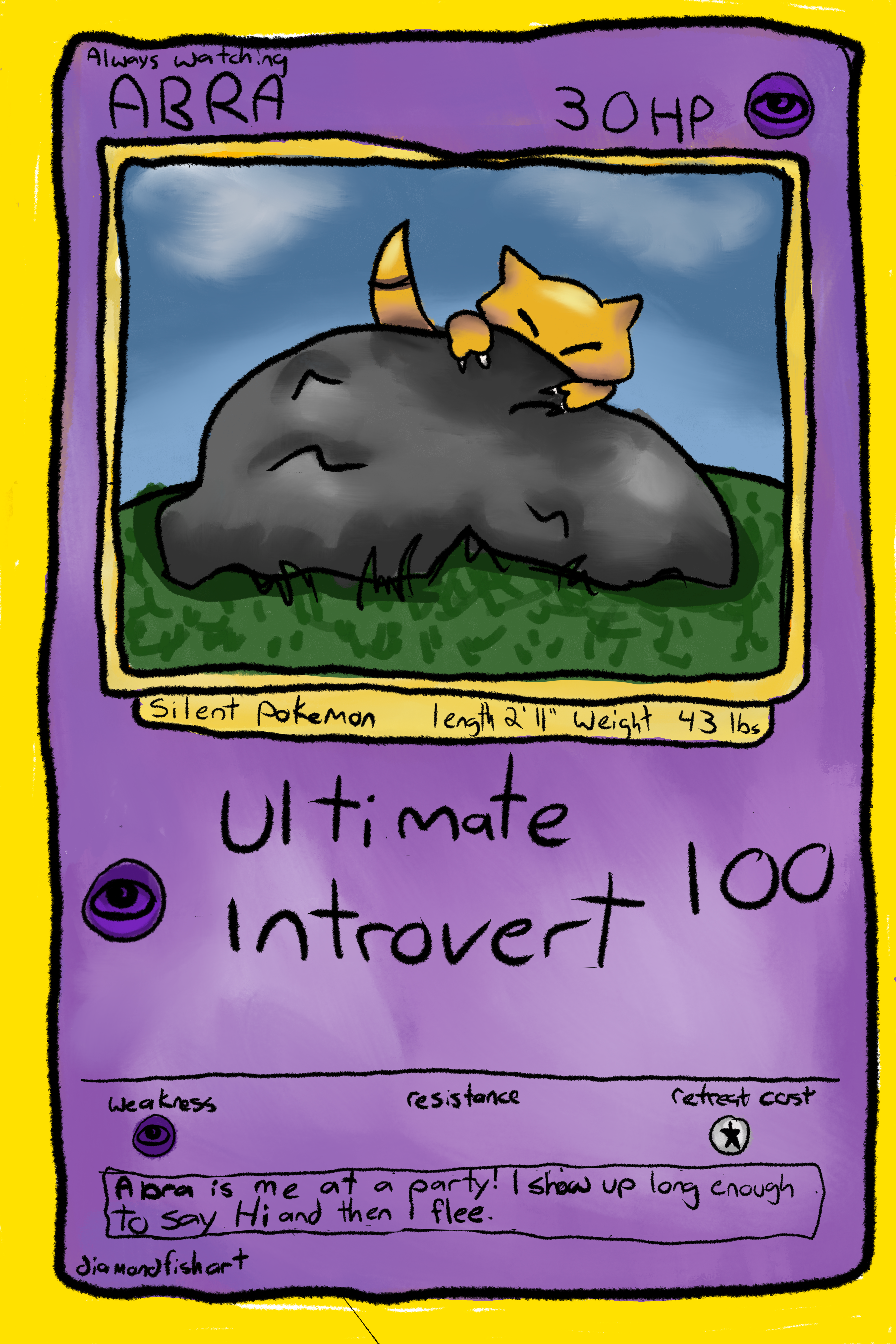 Poke Meme GEN 1 Art Cards